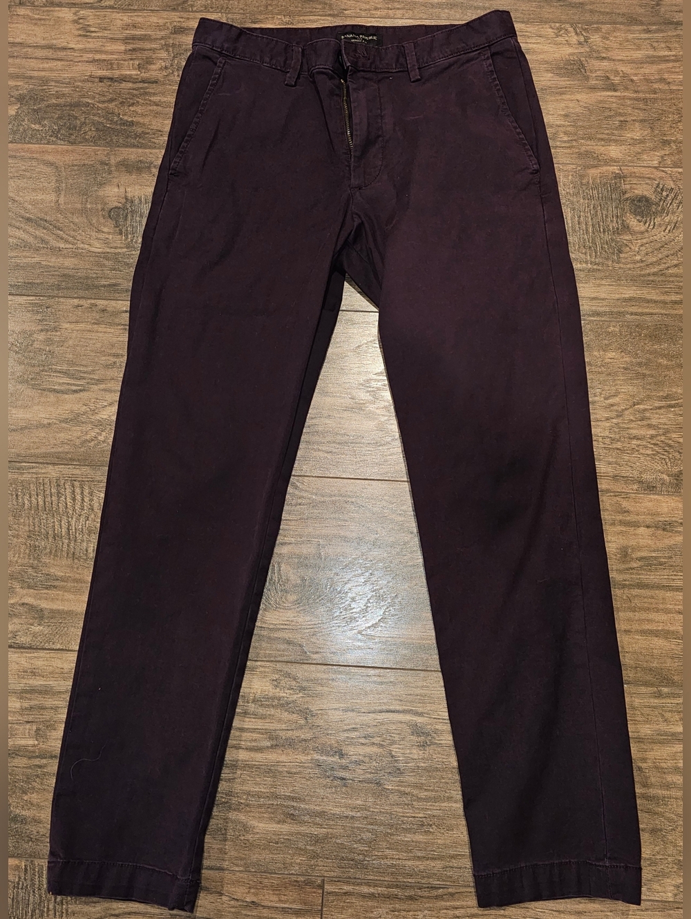 Banana Republic Skinny Live In Chino Pants Midnight Lily 30x30